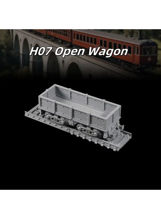Open Wagon Train Engine Miniature Terrain For Tabletop Adventures Fantasy Role Playing Board Game - Image 5