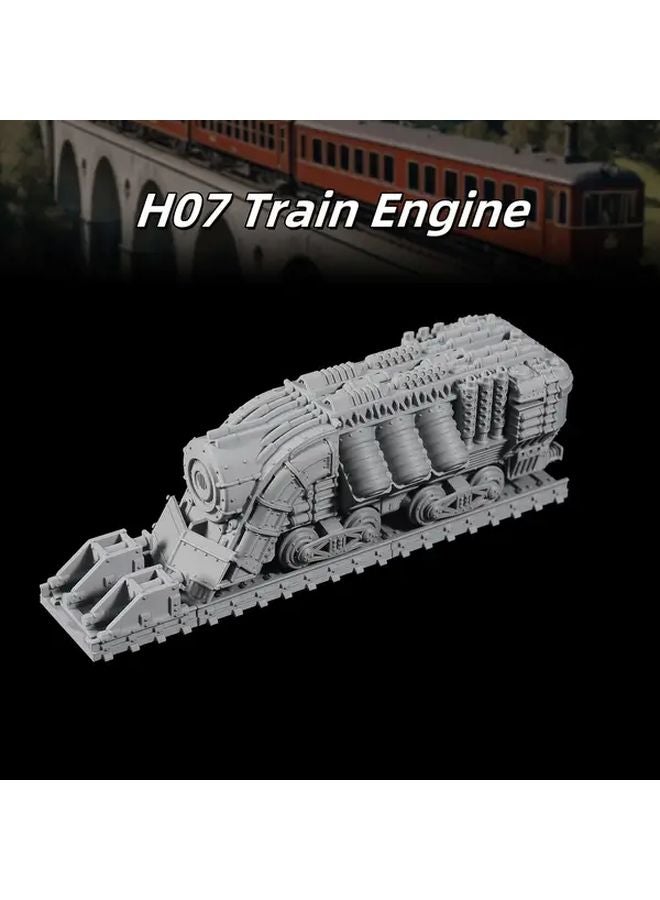 Open Wagon Train Engine Miniature Terrain For Tabletop Adventures Fantasy Role Playing Board Game - Image 4