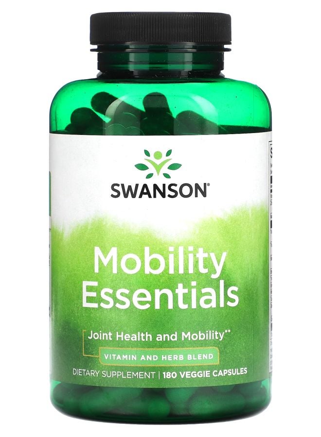 SWANSON Mobility Essentials 180 Veggie Capsules - Image 1