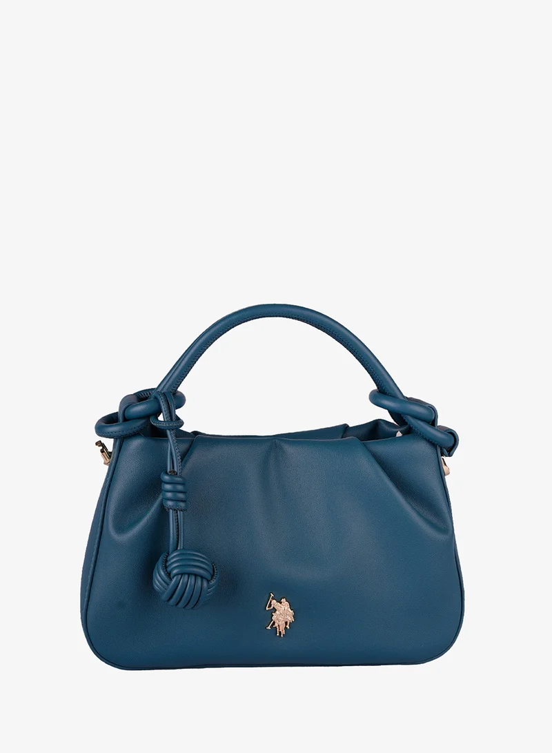U.S. Polo Assn. Women's Crossbody Bag, Ladies Shoulder Bag Handbag for Ladies Travel Bag for Girls Blue