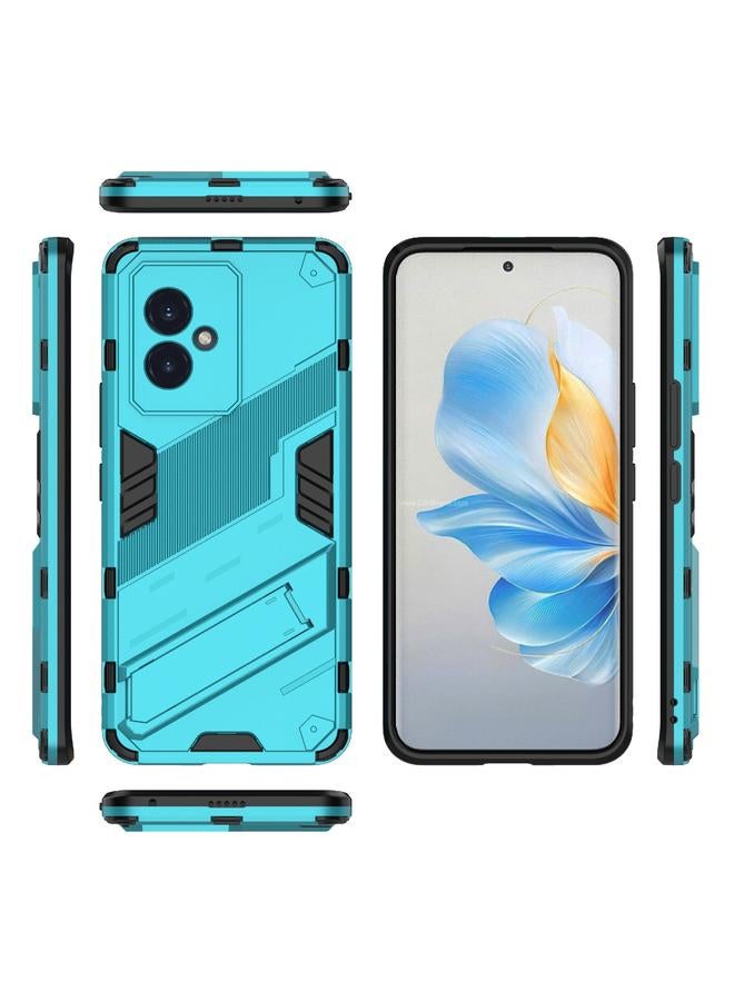S-TOP Case For Honor 100 5G Punk Armor 2 in 1 PC + TPU Phone Case with Holder - Image 3