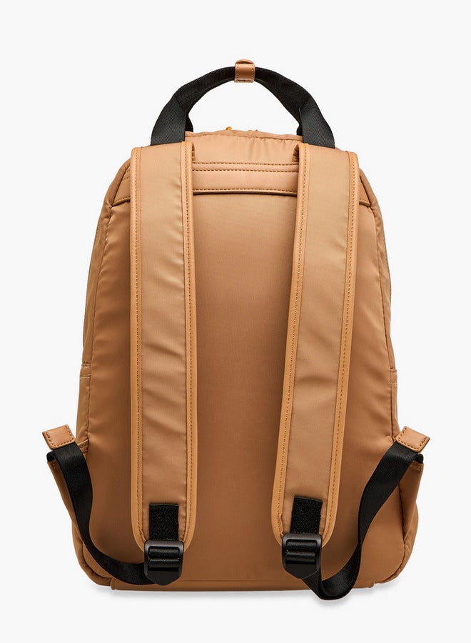 لي كوبر حقيبة ظهر بألوان متداخلة مع أحزمة كتف قابلة للتعديل وإغلاق بسحاب - Image 3