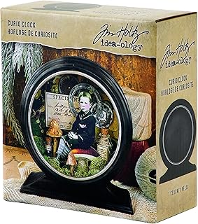 Advantus Advantus Tim Holtz Curio Assemblage Clock, Nickel  - Image 1