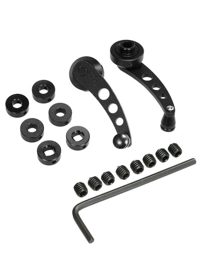 NIBEMINENT 17-Piece Window Crank Handle Set For Car