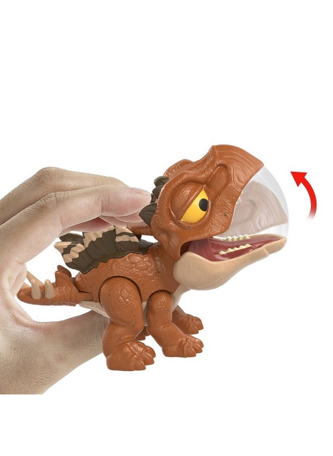 جوراسيك وورلد ديناصور Jurassic World Snap Squad Attitudes القابل للتحصيل مع ميزة Snap On  - Image 4