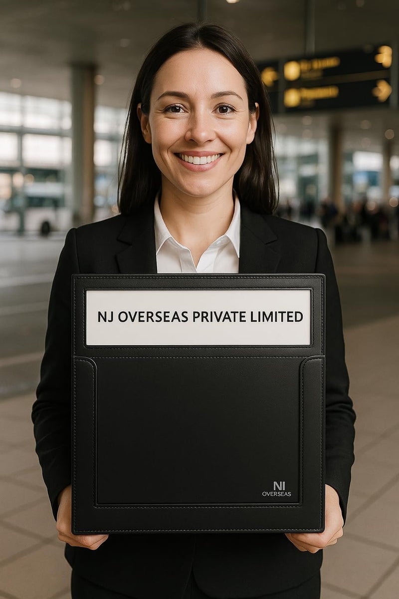 NJ OVERSEAS NJ Paging board for the airport, Name board, Welcome Board, airport welcome board - Image 3