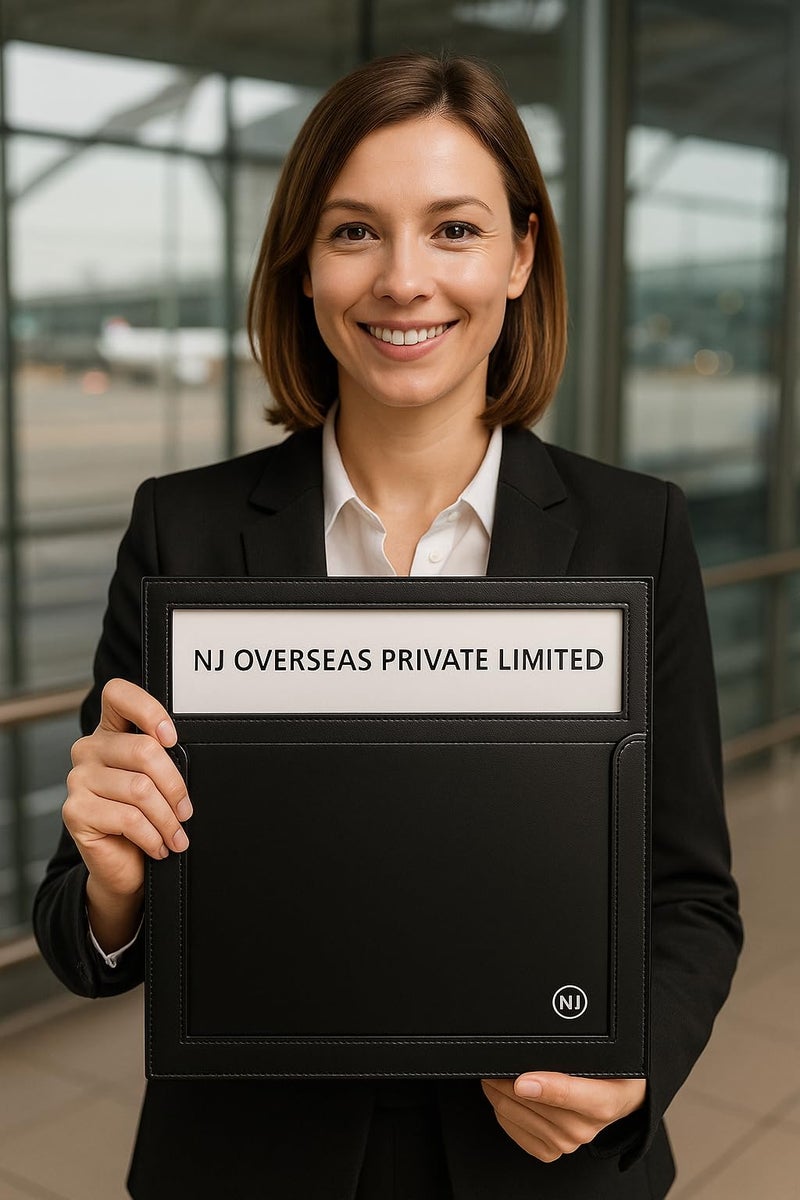 NJ OVERSEAS NJ Paging board for the airport, Name board, Welcome Board, airport welcome board - Image 4