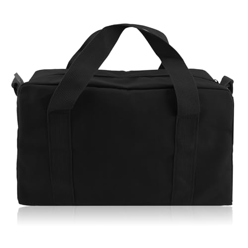 Baizoy Small Tool BagClose Top Wide Mouth Tool Organizer BagLarge Capacity Tool Bags for MenCanvas Tool Storage Bag for Storage Handbag for ScrewdriversWrenchPliers Hand Tools black 12 Inch - Image 1
