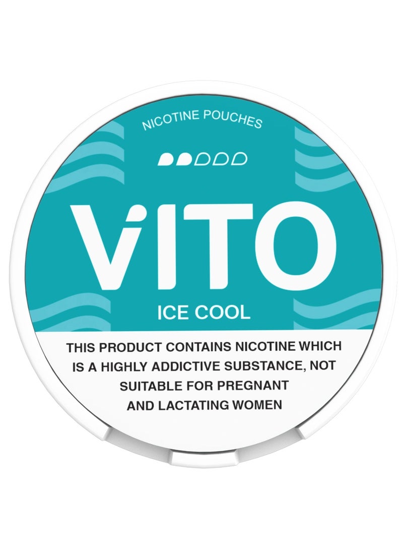 Nicotine Pouch For Quitting Smoking, Ice Cool, 6mg, 20Pcs