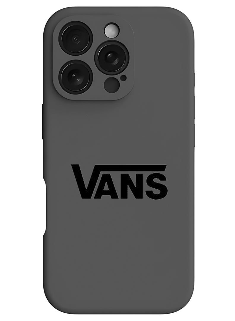 Theodor iPhone 16 Pro Max Blue Protective Slim Fit Case Liquid Silicone Cover with Full Body Protection Anti-Scratch Shockproof Case For iPhone - VAns - Image 1