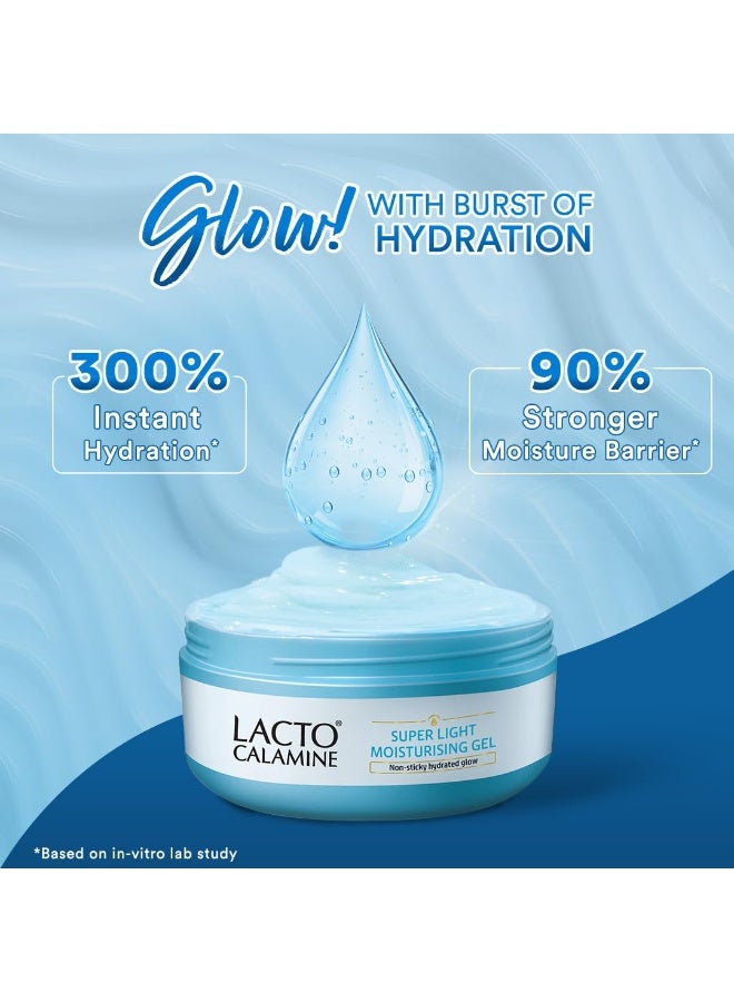 Lacto Calamine Super Light Moisturizer for Face | 150g | Moisturiser for Oily Skin with Niacinamide, Hyaluronic Acid | Face Moisturizer with 300% Instant Hydration, 90% Stronger Moisture Barrier - Image 5