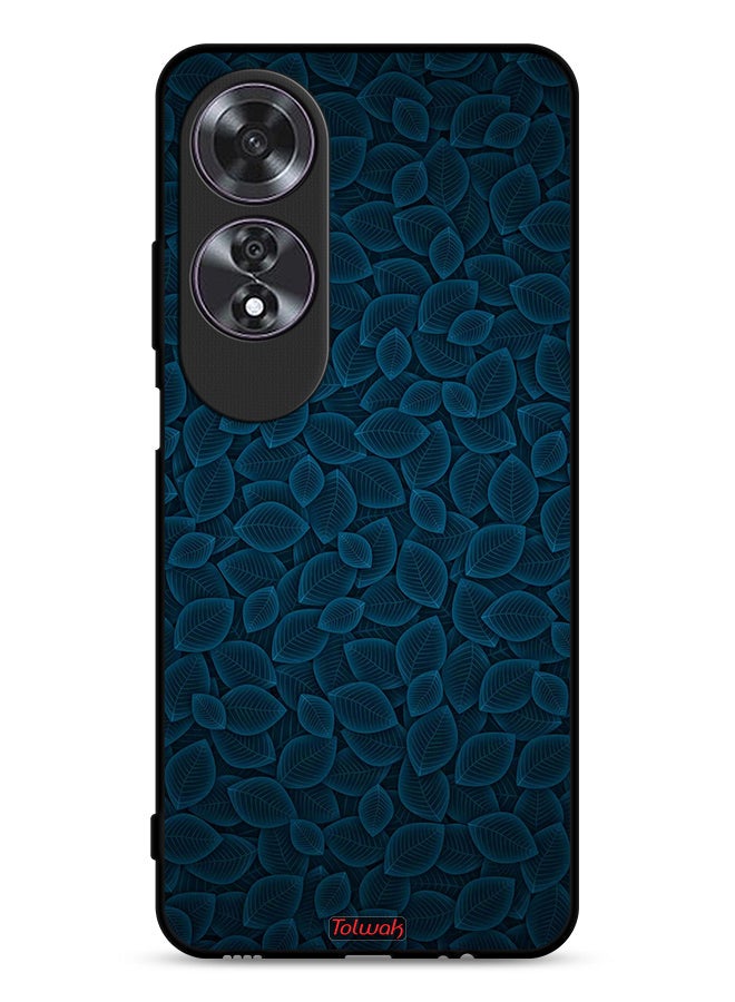 Tolwak Oppo A60 Protective Case Cover Digital Art Leaves Pattern - Image 1