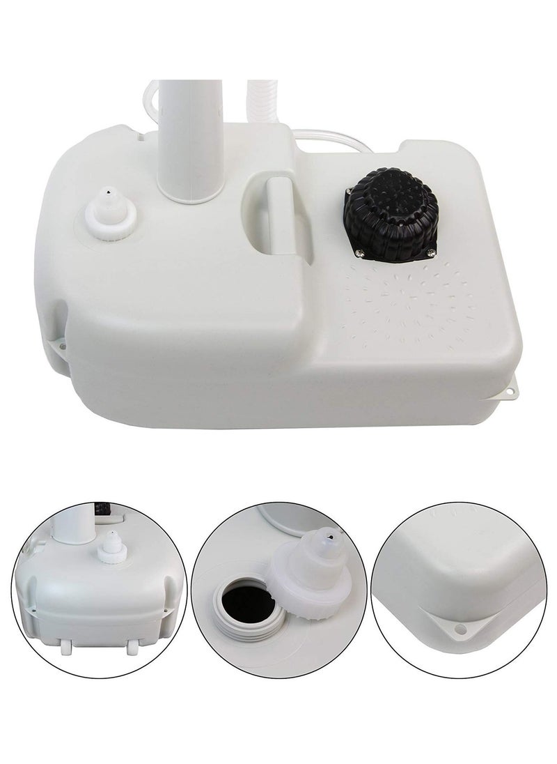 RENOVO - Portable Sink Camping Hand Washing Station with 17 L Wash Basin Stand, Rolling Wheels, Soap Dispenser - Image 1