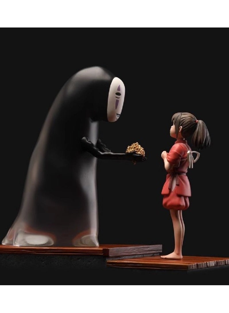 HALAMODO Spirited Away: Chihiro and the Faceless God's Cute Figurine - Ideal Birthday Present for Boys and Girls  - Image 2