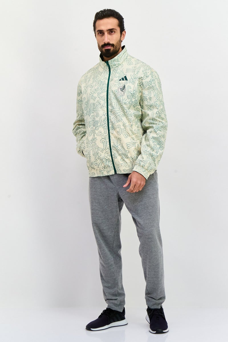 Adidas Men Sportswear Fit Reversible Long Sleeves Training Jacket, Multicolor - Image 4