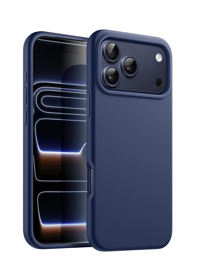 TIGER iPhone 17 Pro Max Case Liquid Silicone Shockproof Anti-Scratch Cover with Microfiber Lining – Slim, Lightweight Full Protection Soft Touch Phone Case for iPhone 17 Pro Max - Image 1