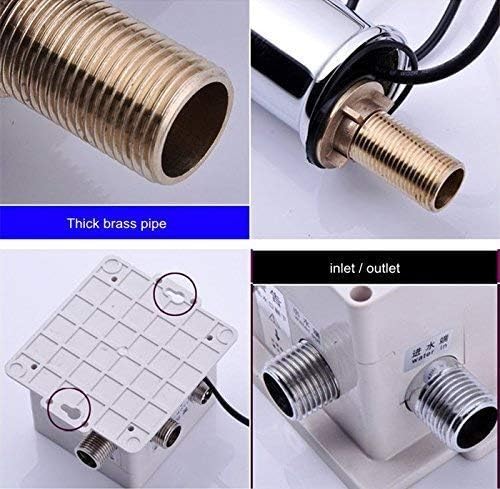 Ovises SenseOne Touchless Brass Faucet Premium ChromePlated Tap with Foam Flow Adapter ACDC - Image 3