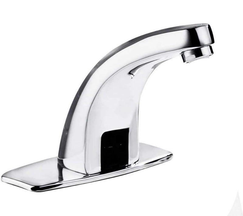 Ovises SenseOne Touchless Brass Faucet Premium ChromePlated Tap with Foam Flow Adapter ACDC - Image 1