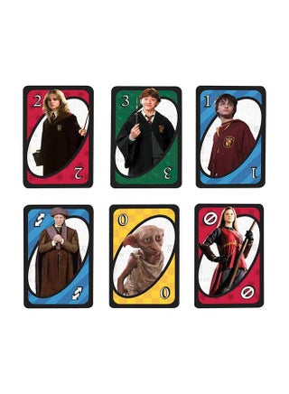 Original UNO™ Harry Potter Edition – Classic Card Game with Hogwarts Characters, Sorting Hat Rule, and Magical Action Cards, Ideal for Kids & Adults, Ages 7+, Great Gift for Harry Potter Fans - view 4