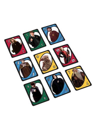 Original UNO™ Harry Potter Edition – Classic Card Game with Hogwarts Characters, Sorting Hat Rule, and Magical Action Cards, Ideal for Kids & Adults, Ages 7+, Great Gift for Harry Potter Fans - view 5