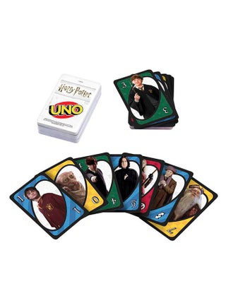 Original UNO™ Harry Potter Edition – Classic Card Game with Hogwarts Characters, Sorting Hat Rule, and Magical Action Cards, Ideal for Kids & Adults, Ages 7+, Great Gift for Harry Potter Fans - view 2