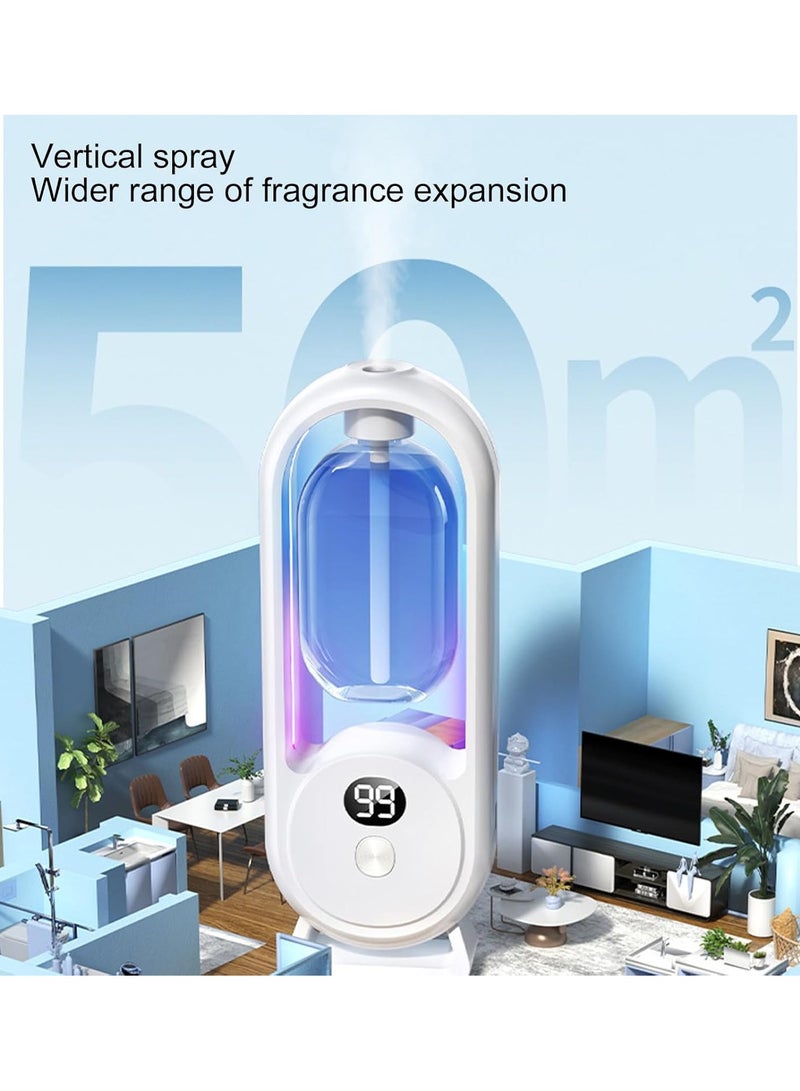 Kimaya Automatic Aromatherapy Diffuser, Aroma Diffuser for Home, Aromatherapy Machine Automatic Sprayer Household Bedroom Machine Special Toilet Deodorizer  - Image 4