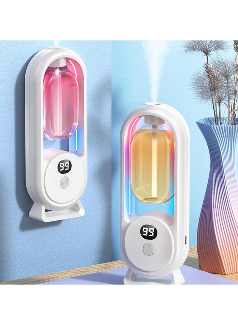 Kimaya Automatic Aromatherapy Diffuser, Aroma Diffuser for Home, Aromatherapy Machine Automatic Sprayer Household Bedroom Machine Special Toilet Deodorizer  - Image 1