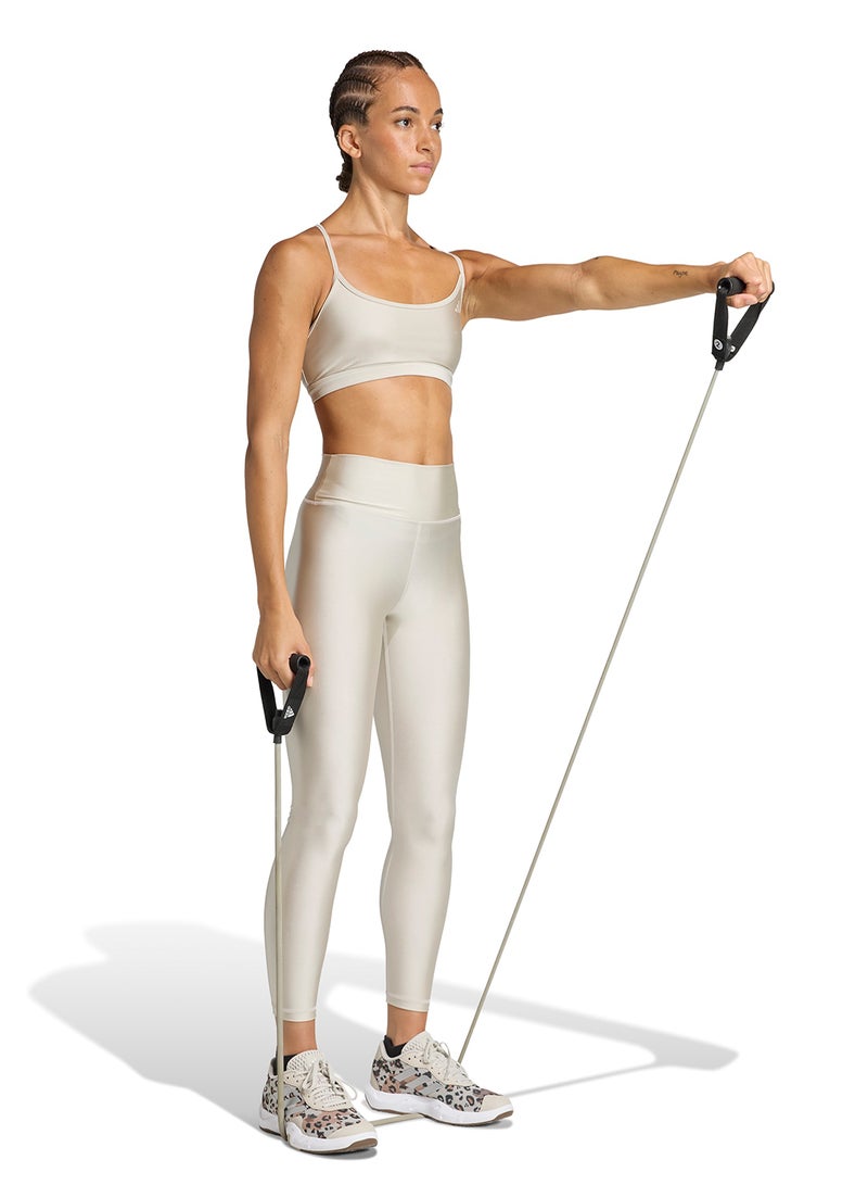Adidas Optime Essential Shine 7/8 Leggings - Image 5