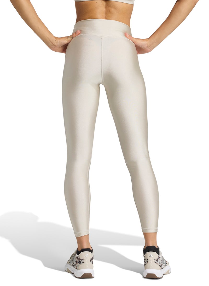 Adidas Optime Essential Shine 7/8 Leggings - Image 2