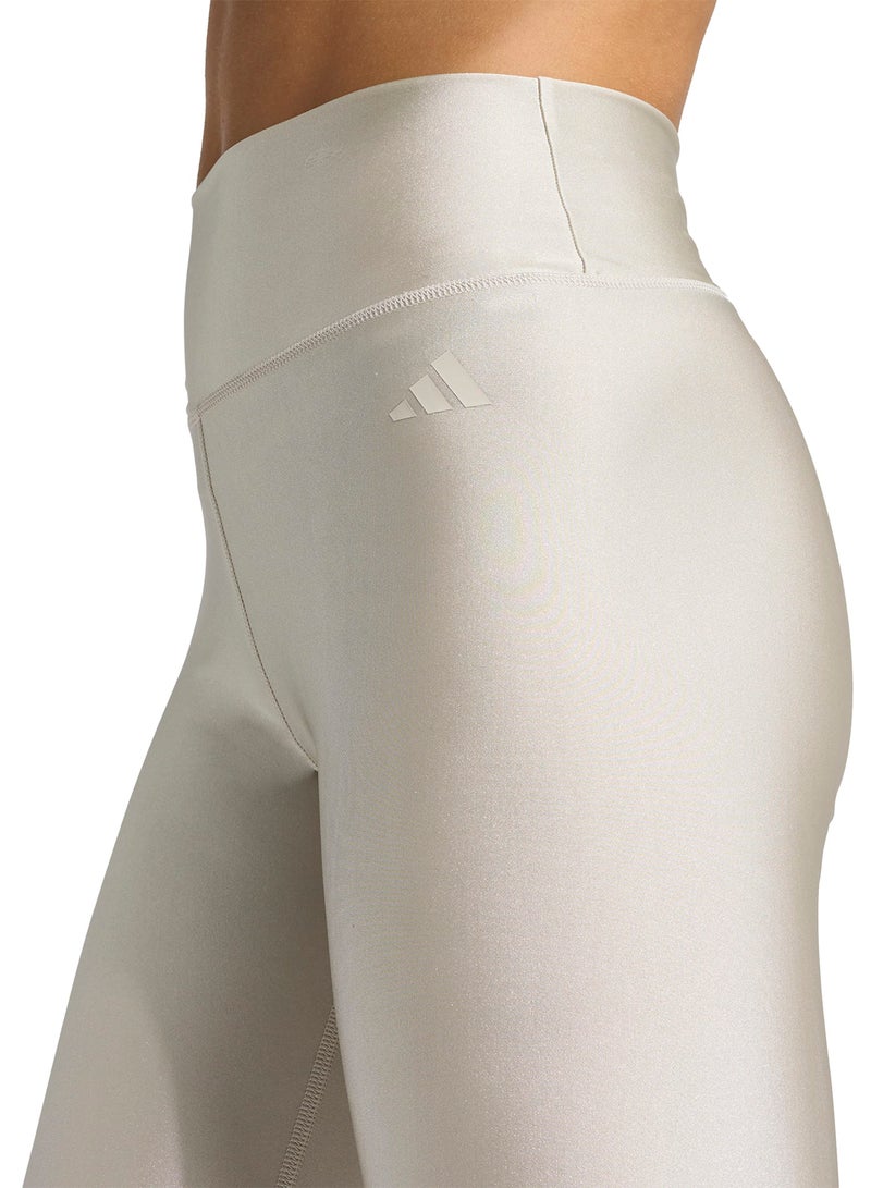 Adidas Optime Essential Shine 7/8 Leggings - Image 3