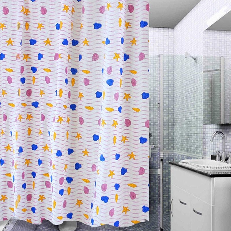 هوم برو HOMEPRO قيمة أفضل لحياة أفضل ستارة دش من PVC من Home Pro، مقاس 180 سم، بتصميم مطبوع بقشرة - Image 3