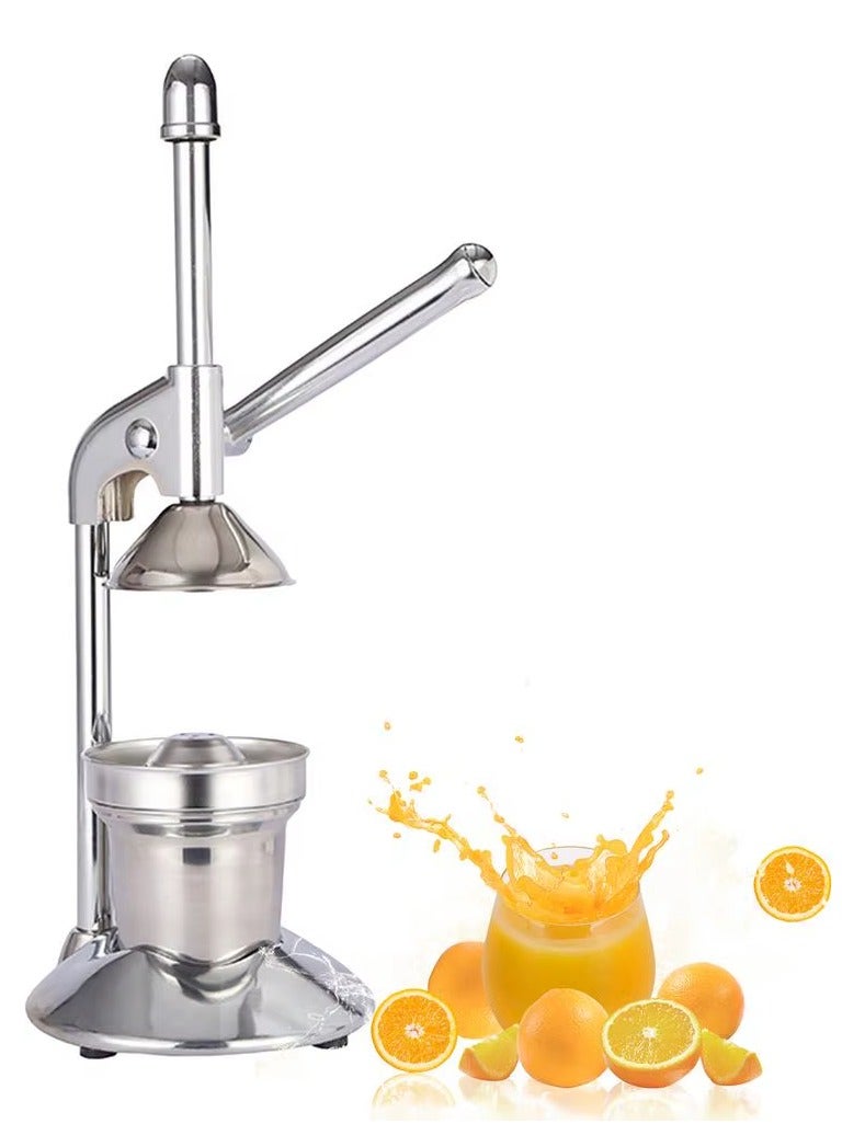 Hand Press Juicer Machine Professional Citrus Juicer Hand Press Citrus Squeezer Machine Stainless Steel Lemon Juicer  - Image 1