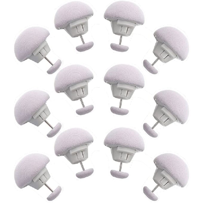 BLANKET CLIPS DUVET COVER HOLDING CLIPS QUILT CLIP FASTENERS NONSLIP COMFORTER CLIPS PREVENT DUVET COVER SHEETS CURTAINS OR BEDDING ACCESSORIES FROM SHIFTING GREY PACK OF 12