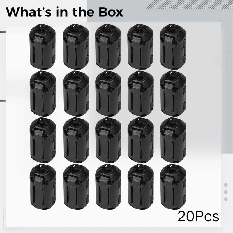 20 Pcs 3D Printer Filament Cleaners & Filters, Anti-Static Dust Removal Sponge, Open-Close Design, for 1.75/3Mm Filaments, 1.18 X 0.59 in - Image 4