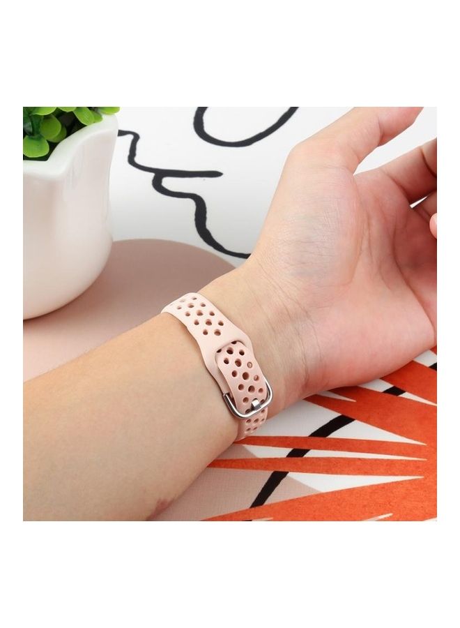 NIBEMINENT Silicone Replacement Watchbands For Apple Watch Series 7/6/SE/5/4/3/2/1 45/44/42mm White - Image 5