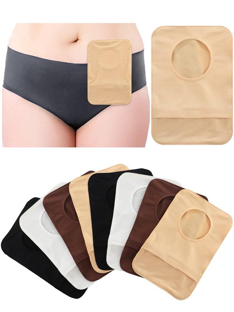 Boao 8 Pcs Stretchy Bag Cover Washable Pouch Liner for Women Men Lightweight Pouch Care Reusable Protector Protective Bag (Multicolored) - Image 1