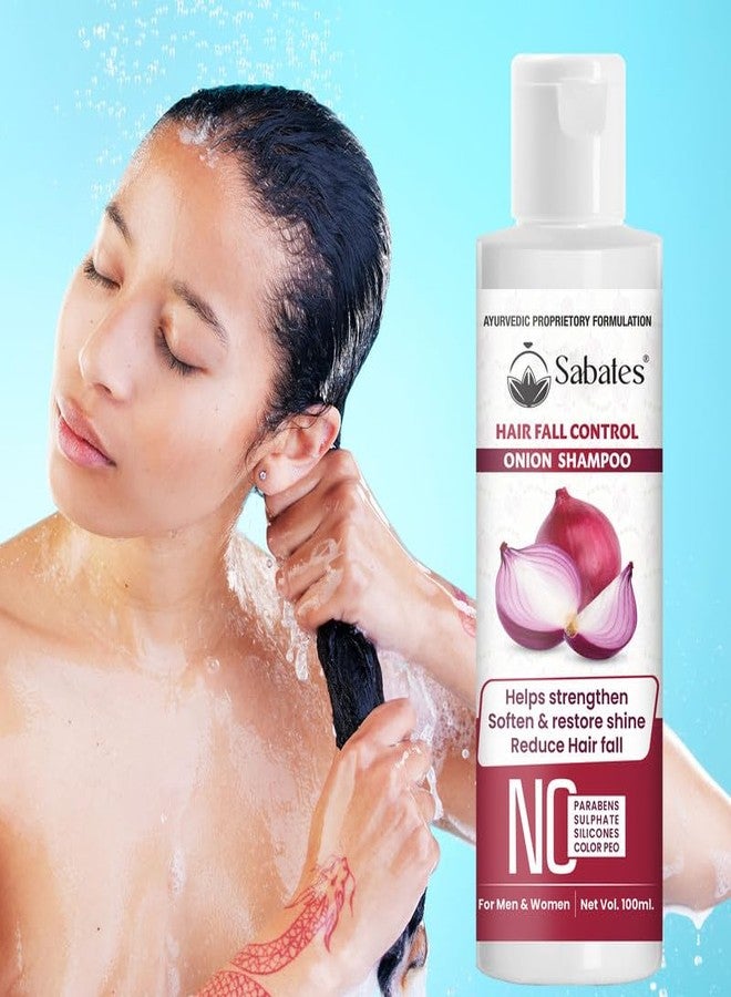شامبو ساباتس بالبصل لشعر منتعش وقوي ولامع، خالٍ من الكبريتات | شامبو لشعر أكثر نعومة ولمعانًا، يعزز نمو الشعر، ويعالج تساقطه، لطيف بما يكفي للاستخدام اليومي، مستخلصات طبيعية 100% - Image 4