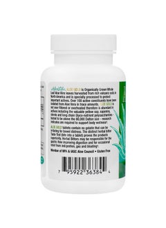 Aloe Life Aloe Gold Tablets Immune Support & Healthy Herbal Bitters Supports Proper Digestion Promotes Energy & Body Wellness Certified Organically Grown Whole Leaf Aloe Vera Leaves (90 Tablets)  - Image 3