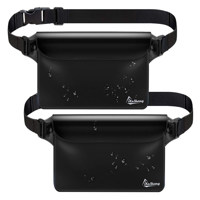 iKuShang Waterproof Fanny Pack, Floating Dry Bag Pouch for Phone, Passport, Wallet & Purse for Swimming, Fishing, Kayaking, Surfing, Boating, Cruise & Beach Vacation Essentials - Image 4