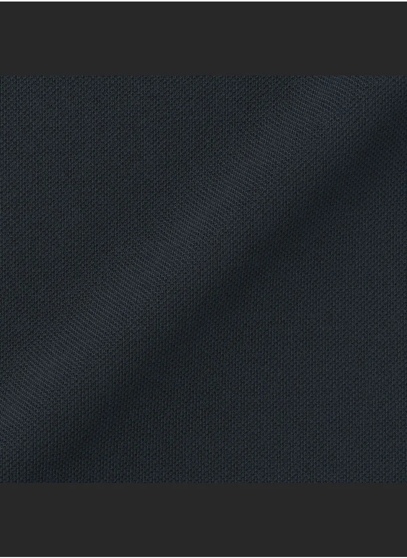 MUJI Washed Pique Short Sleeve Polo Shirt