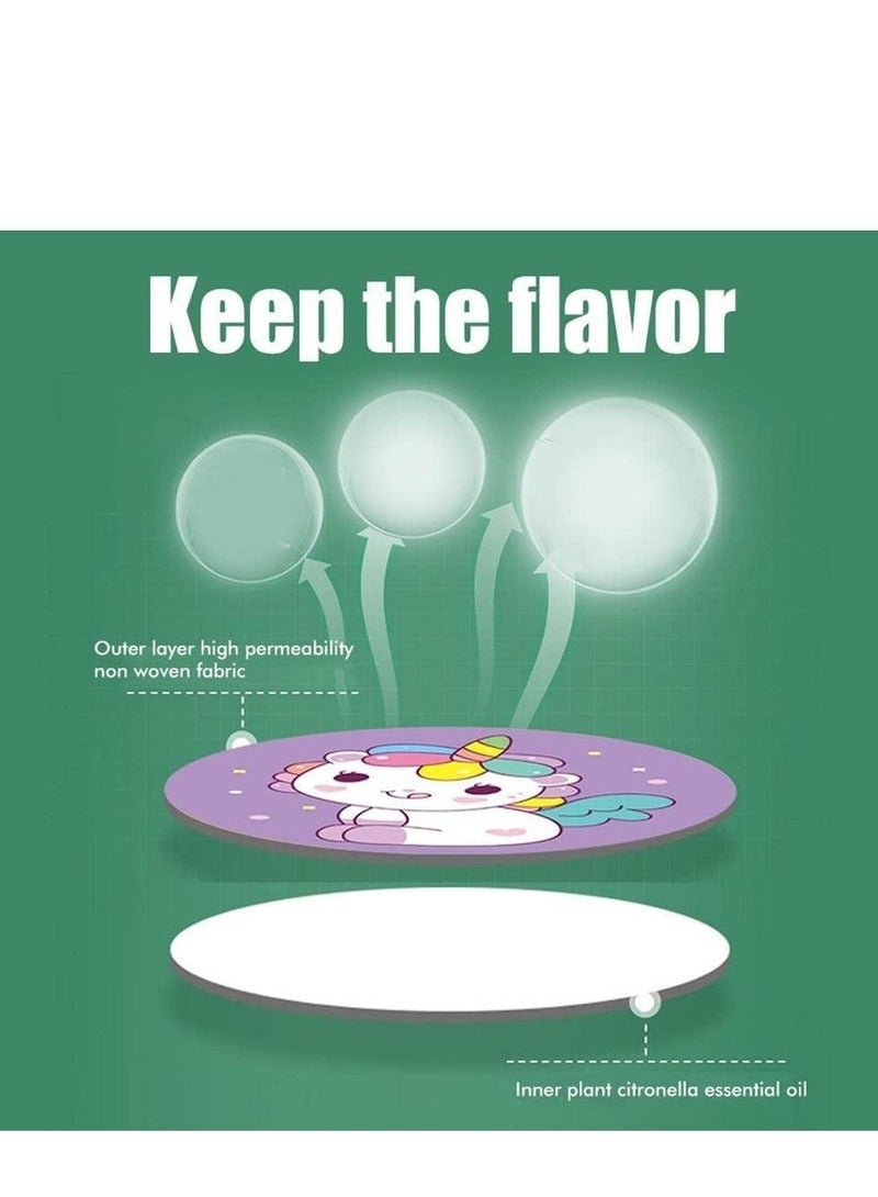 Mosquito Repellent Stickers, 240 Pcs Natural Patches for Kids and Adults, DEET Free, Anti-Mosquito Cartoon for Outdoor Camping Traveling Fishing - Image 2