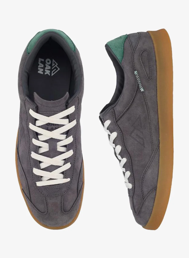 شو اكسبرس Men Suede Lace-Up Ankle Sneakers