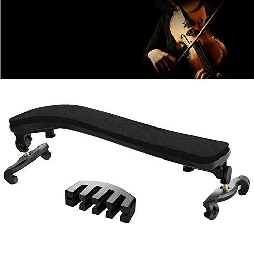 SUEWIO Violin Shoulder Rest for 1/2 Size, Adjustable Violin Shoulder Rest for Kids Beginners with Comfortable Foam Pad & Height Adjustable Feet - Image 1