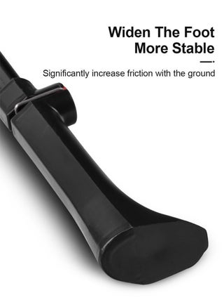 Heavy Duty Double Legs Bicycle KickStand - Adjustable Bike Stand Made of Steel with Non-Slip Wide Foot Pads, 1.3cm Thickened Support, High Elastic Spring for Stable Parking & Maintenance - view 5