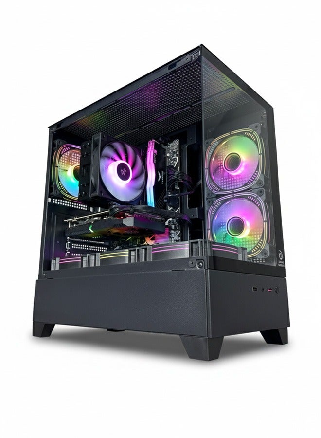 Blitz Gaming PC - Intel Core i5-12400F | GeForce RTX 5060Ti 16GB GPU | 16GB DDR4 RAM-1TB NVMe SSD | Air Cooler-H610 MB-650W 80+ PSU | WiFi-Bluetooth-Windows 11 Pro | Game Sekret Desktop Computer | 1 Year Warranty