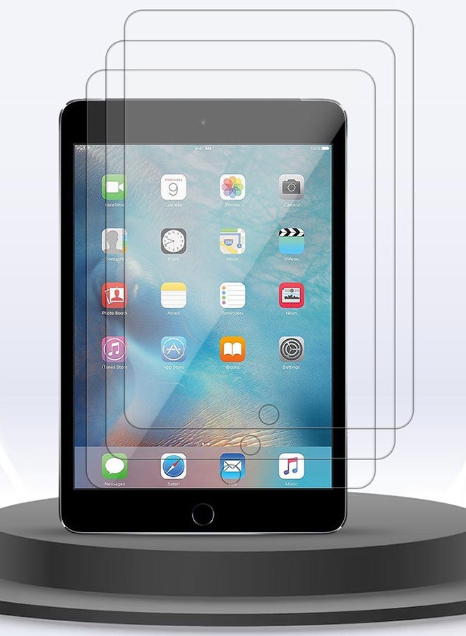 CATANES 3 Packs For Apple iPad mini 4 Screen Protector 9H Hardness Tempered Glass Scratch Resistant HD Display Screen Protector - Image 3
