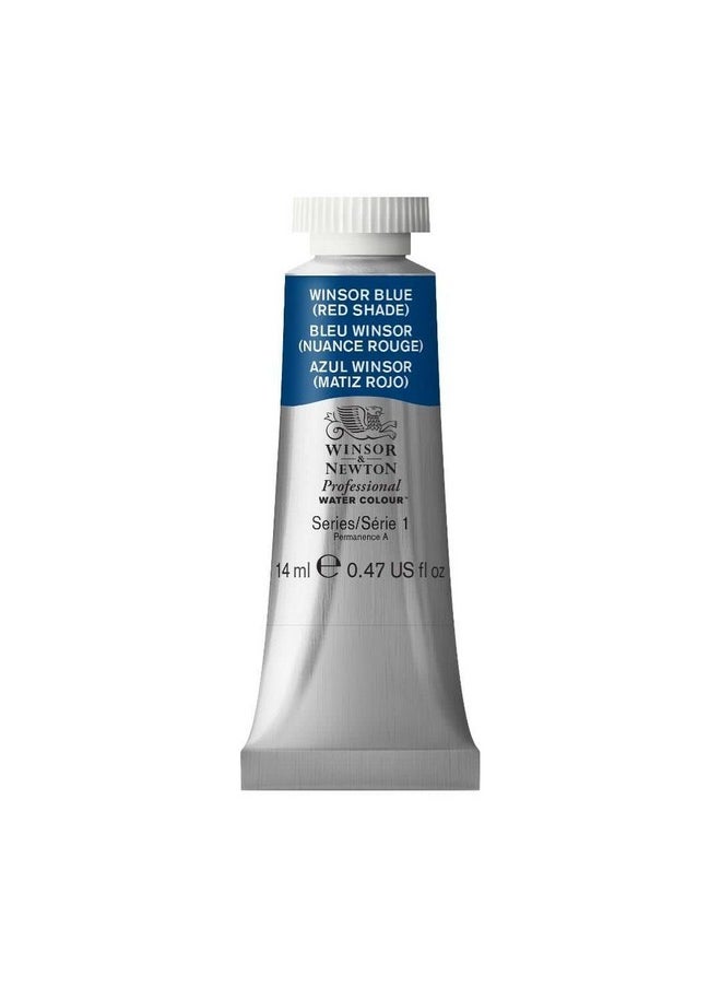 WINSOR & NEWTON Professional Water Colour 14 Ml - Winsor Blue Red Shade (709) - Finely Pigmented, Vibrant, Vivid & Intermixable Artists' Water Colour Paints - More Colours Available  - Image 1