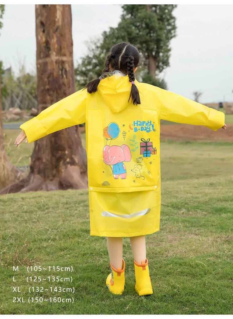 Children's Raincoat Backpack Protective Eva Hooded Patterned Pocketless Snap Fastener Raincoat Odorless - pzsku/ZC39FF18FE617CB7381F0Z/45/_/1735135794/97076adf-6087-4c94-a444-dd60e28bdd5f