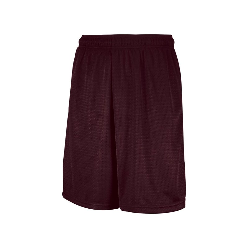 Russell Athletic Men's Mesh Pocket Short, Maroon, XX-Large - Image 2