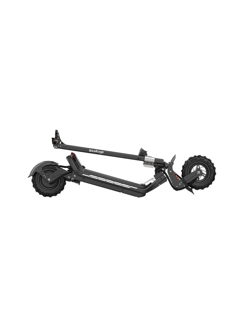 SCT01 SpeedBoost Pro Electric Scooter with Front & Rear Shock Absorber, Brake, Lights, Digital Display, and Anti-theft Coded Lock Functionality